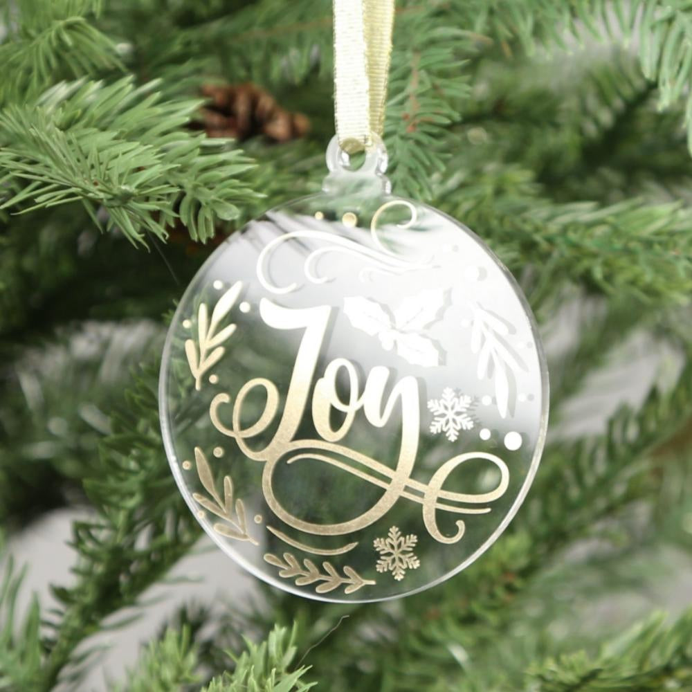 Wholesale Acrylic Ornament Blanks To Get Into The Christmas Spirit 
