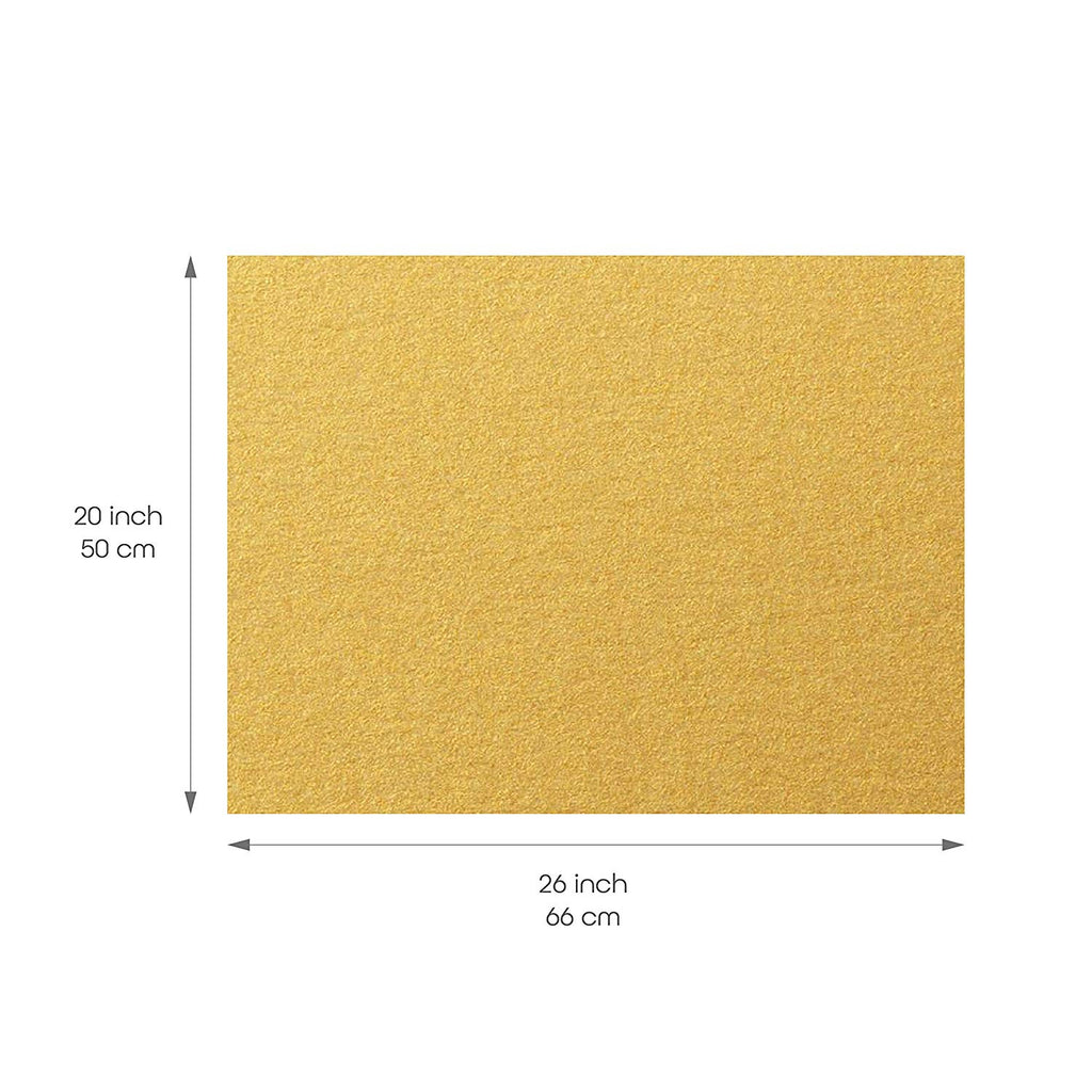 50 Pack Metallic Gold Foil Paper Board Sheets for Arts and Crafts