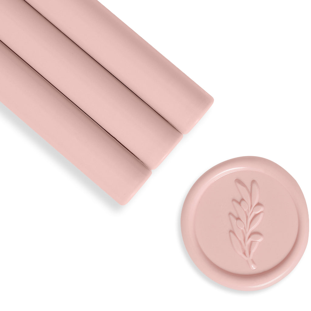 Blush Pink Sealing Wax Sticks, 8 Pack