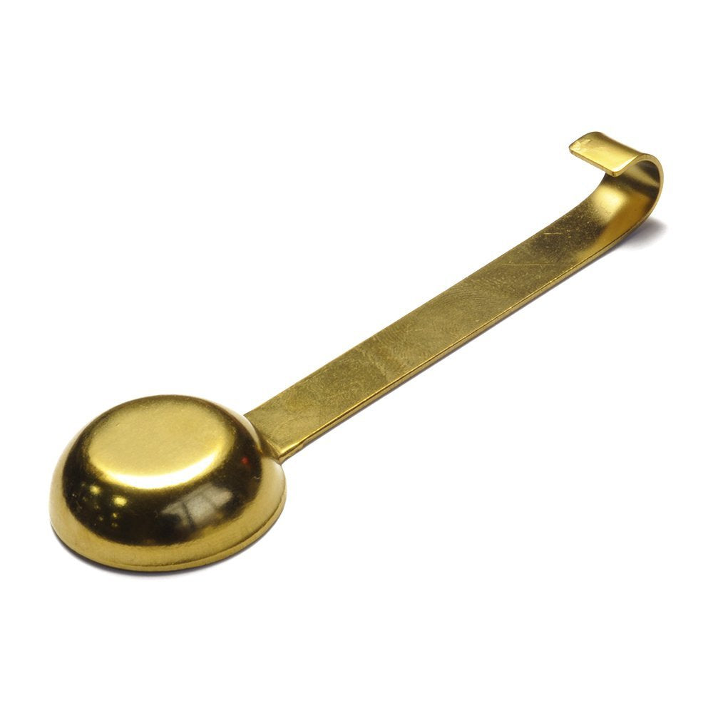 Sealing Wax Melting Spoon, Gold Finish