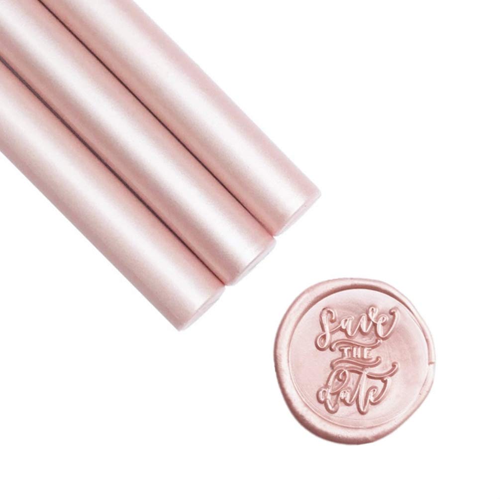 Pearlescent L. Dusty Rose Pink Sealing Wax – sealingwaxstamp