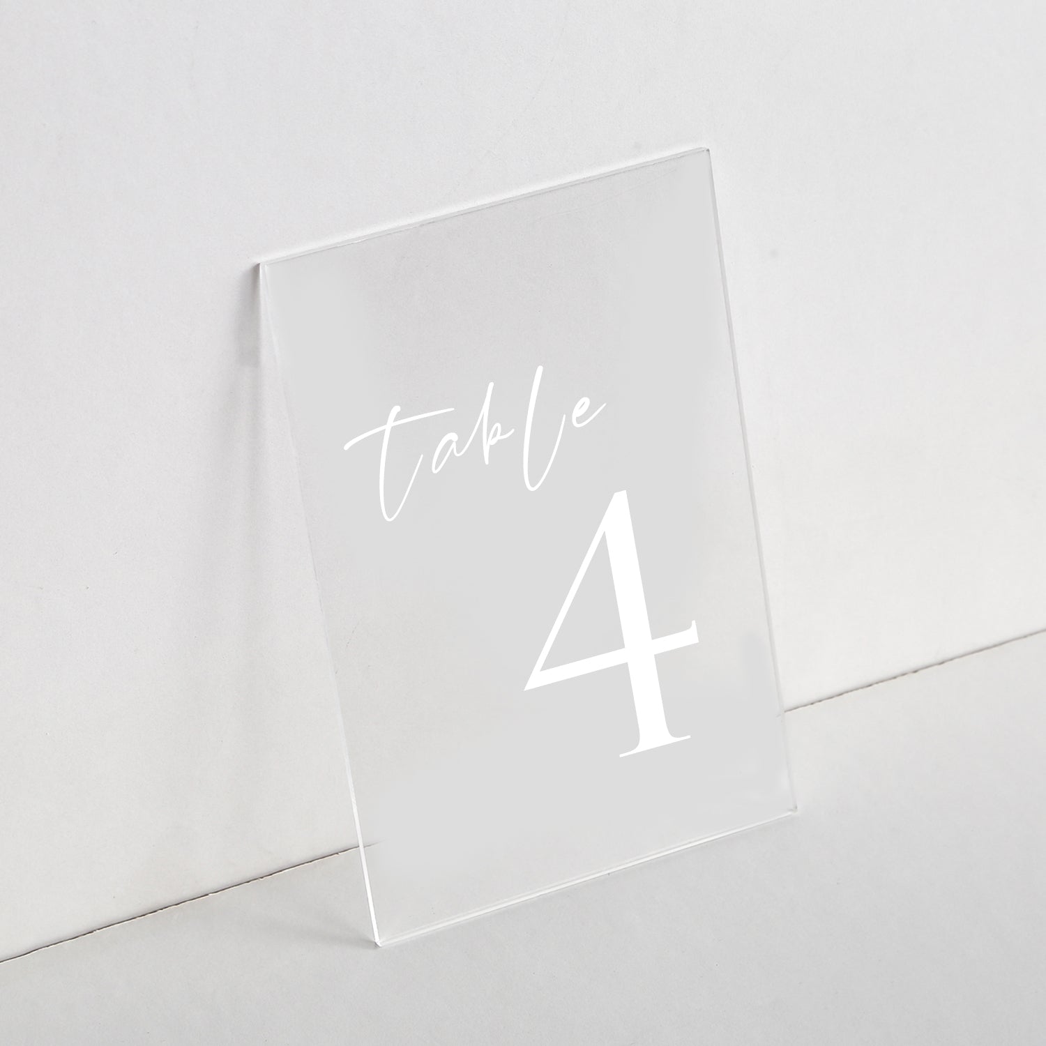 5x7" Acrylic Blanks, Frosted, 20 Pack