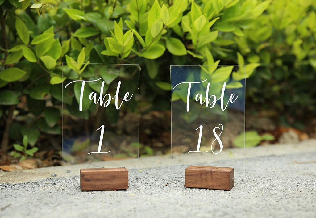 Natural Stone Place Card Holder - Small Picture Stand (WRHS2-3000 Placecard)